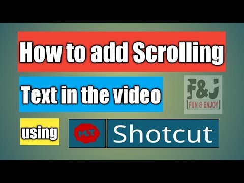 scrolling text html